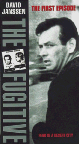 Cover art for videocassette of the first episode of THE FUGITIVE